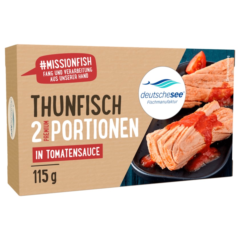 Deutsche See Thunfisch in Tomatensauce 81g